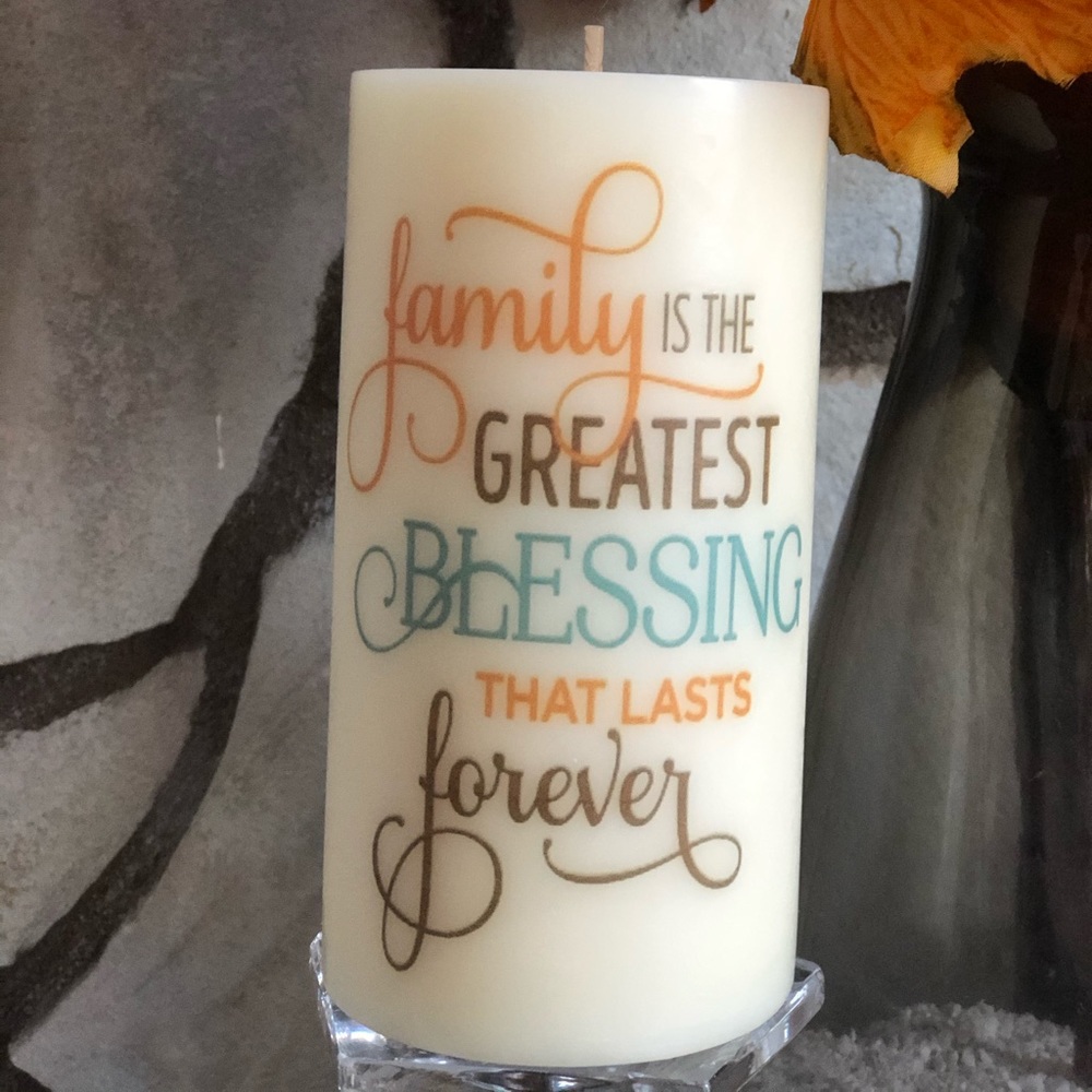 Scented Personalized Candle